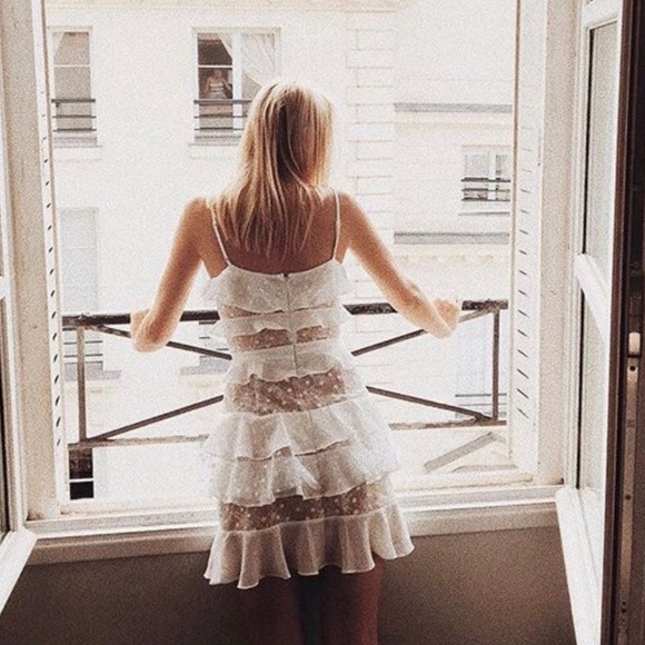 NWOT For love and lemons cosmic mini dress - Picture 4 of 6